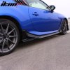 Subaru BRZ Toyota GR86 2022-2026 Seitenschweller JDM Stil PP Glänzend Schwarz