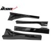 Subaru BRZ Toyota GR86 2022-2026 Minigonne Stile JDM PP Nero Lucido