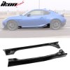 Subaru BRZ Toyota GR86 2022-2026 Minigonne Stile JDM PP Nero Lucido