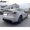 Tesla Model 3 2024 Bas de caisse style IKON ABS noir brillant