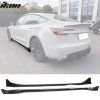 Tesla Model 3 2024 Bas de caisse style IKON ABS noir brillant