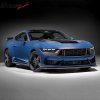 Ford Mustang 2024-2026 Boční prahy OE Factory styl uhlíková vlákna
