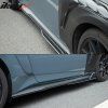Ford Mustang 2024-2026 Bas de caisse style GT500 ABS noir mat