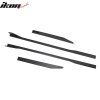 Ford Mustang 2024-2026 Bas de caisse style GT500 ABS noir mat