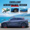 Tesla Model Y 2025-2026 Boční prahy IKON styl ABS lesklá černá