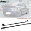 Tesla Model Y 2025-2026 Bas de caisse style IKON ABS noir brillant