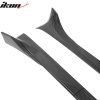Tesla Model Y Juniper 2025-2026 Bas de caisse style IKON ABS impression fibre de carbone