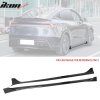 Tesla Model Y Juniper 2025-2026 Bas de caisse style IKON ABS impression fibre de carbone