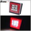 Universal Luces de freno cuadradas rojas
