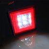 Universal Luces de freno cuadradas rojas