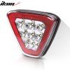 Universal Luces de freno triangulares rojas LED