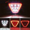 Universal Feux de freinage triangulaires rouges LED