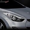 Hyundai Elantra 4Dr 2011-2016 Phares ABS chrome