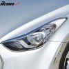 Hyundai Elantra 4Dr 2011-2016 Phares ABS chrome