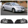 Toyota Camry 2007-2009 Mlhovky černé pouzdro čiré
