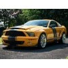 Ford Mustang GT500 2007-2014 Mlhovky OE styl chromový rámeček čiré