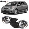 Toyota Sienna 2011-2017 Phares antibrouillard boîtier noir clair