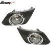 Nissan Rogue 2014-2016 Faros antiniebla carcasa cromada transparente