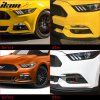 Ford Mustang 2015-2017 Mlhovky MD styl PP matné černé