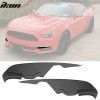 Ford Mustang 2015-2017 Faros antiniebla estilo MD PP negro mate