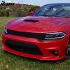 Dodge Charger 2015-2023 Antibrouillards style Halogen boîtier noir clair