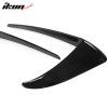 Tesla Model 3 2017-2023 Antibrouillards style IKON ABS noir brillant