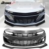 Chevrolet Camaro 2019-2024 Fari fendinebbia stile SS finitura nera lucida in ABS