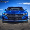 Chevrolet Camaro 2019-2024 Ködlámpák SS stílus PP LED festetlen fekete