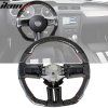 Ford Mustang 2010-2014 Volant cuir perforé fibre de carbone forgé