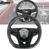 Chevrolet Camaro 2012-2015 Volant fibre de carbone forgé cuir perforé