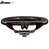 Ford Mustang 2015-2017 Volant noir avec surpiqûres rouges CF avec suède synthétique