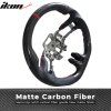 Ford Mustang 2015-2017 Volant en fibre de carbone mate avec cuir véritable noir