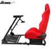 Soporte para volante Logitech G29 Thrustmaster Racing Simulator rojo
