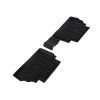Ford Alfombrillas de goma traseras, negras 2 731 688