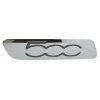 Fiat 500 Stemma argento a destra