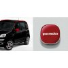 Fiat Panda 319 Promo sada červená (OE bars +covers+ hub caps)