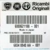 Abarth 124 Spider Emblema lateral izquierdo 68348940AA