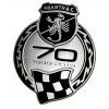 Емблема Abarth 124 Spider 70th Anniversary