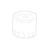 GM ACDelco Маслен филтър PF454, PF454F