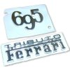 Abarth 500 Iscrizione Tributo Ferrari 695