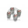 Mopar Valve covers with red Dodge, silver