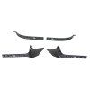 Dodge RAM 1500 5.gen DT Protector de umbral de puerta negro (Quad Cab) 82215420