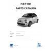 Fiat 500 Catálogo de piezas / Parts catalog