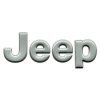 Letras JEEP para capó plateadas