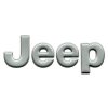 Litere argintie JEEP pe capotă