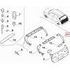 Fiat Tipo break Garniture intérieure de coffre droit 6LD17MS7AA