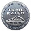 TRAIL RATED 4x4-Schild