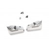 Buick LaCrosse 2a generazione COPERTURE PARASPRUZZI ANTERIORI STAMPATE IN ARGENTO LUCIDO METALLIZZATO