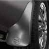 Buick Enclave 1st gen REAR CURVED WATER SPLASH GUARDS IN IRIDIUM METALLIC