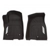 Chevrolet First-Row Premium All-Weather Floor Mats in Dark Atmosphere with Chrome Bowtie Logo
